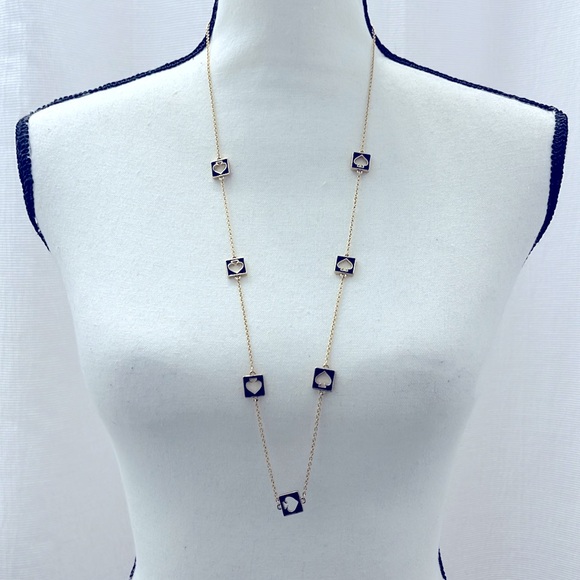 Kate Spade Hole Punch Necklace - Picture 1 of 7